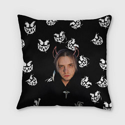 Подушка квадратная PYROKINESIS, цвет: 3D-принт