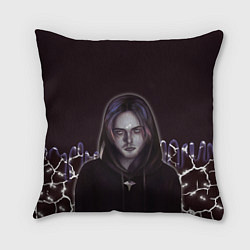 Подушка квадратная Pyrokinesis, цвет: 3D-принт