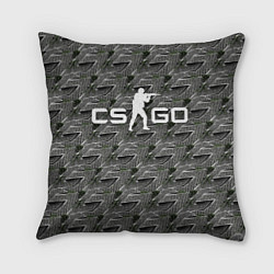 Подушка квадратная CS GO, цвет: 3D-принт