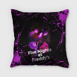Подушка квадратная FIVE NIGHTS AT FREDDYS, цвет: 3D-принт
