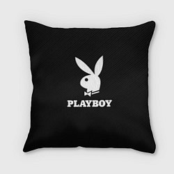 Подушка квадратная PLAYBOY, цвет: 3D-принт