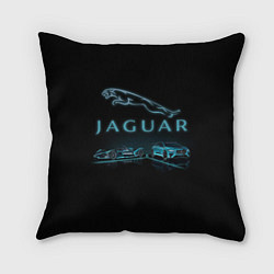 Подушка квадратная Jaguar, цвет: 3D-принт