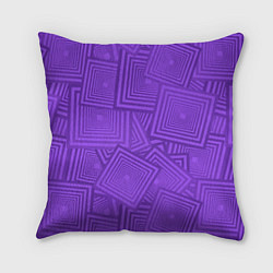 Подушка квадратная Квадраты в квадратах, цвет: 3D-принт