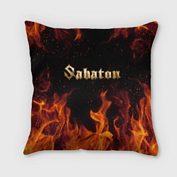 Подушка квадратная SABATON, цвет: 3D-принт