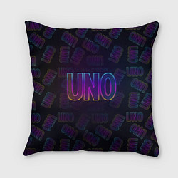 Подушка квадратная Little Big: UNO, цвет: 3D-принт