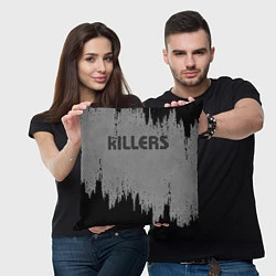 Подушка квадратная The Killers Logo, цвет: 3D-принт — фото 2
