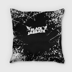 Подушка квадратная Black Sabbath, цвет: 3D-принт