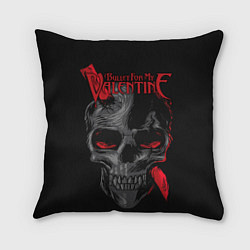 Подушка квадратная Bullet For My Valentine, цвет: 3D-принт