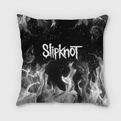 Подушка квадратная SLIPKNOT, цвет: 3D-принт