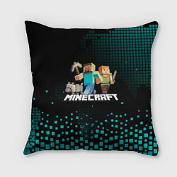 Подушка квадратная Minecraft, цвет: 3D-принт