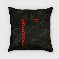 Подушка квадратная Predator Military, цвет: 3D-принт