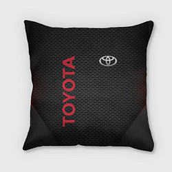 Подушка квадратная TOYOTA, цвет: 3D-принт