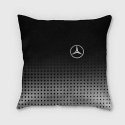 Подушка квадратная Mercedes-Benz, цвет: 3D-принт