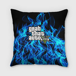 Подушка квадратная GTA5, цвет: 3D-принт