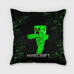 Подушка квадратная MINECRAFT CREEPER, цвет: 3D-принт
