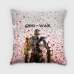 Подушка квадратная GOD OF WAR, цвет: 3D-принт