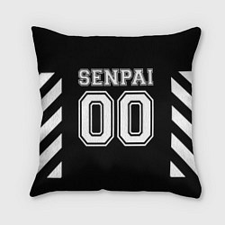 Подушка квадратная SENPAI, цвет: 3D-принт