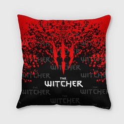 Подушка квадратная The Witcher, цвет: 3D-принт