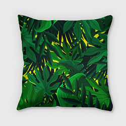 Подушка квадратная В джунглях, цвет: 3D-принт