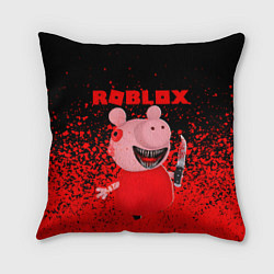 Подушка квадратная Roblox Piggy