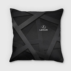 Подушка квадратная LEXUS, цвет: 3D-принт