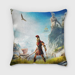 Подушка квадратная AssassinS Creed Origins odyssey, цвет: 3D-принт
