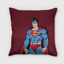 Подушка квадратная I am your Superman, цвет: 3D-принт