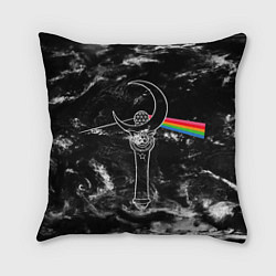 Подушка квадратная Dark Side of the Moon Stick, цвет: 3D-принт