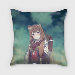 Подушка квадратная Рафталия, цвет: 3D-принт