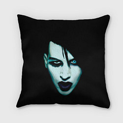 Подушка квадратная Marilyn Manson, цвет: 3D-принт
