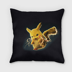 Подушка квадратная Pikachu Pika Pika, цвет: 3D-принт