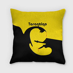 Подушка квадратная Тарантино, цвет: 3D-принт