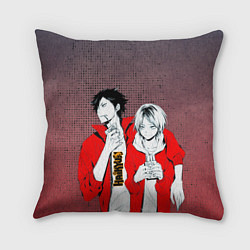 Подушка квадратная Haikyu!!!, цвет: 3D-принт