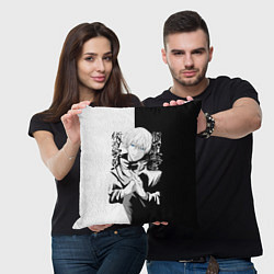 Подушка квадратная Магическая битва, цвет: 3D-принт — фото 2