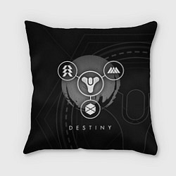 Подушка квадратная DESTINY, цвет: 3D-принт