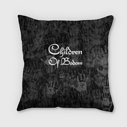 Подушка квадратная Children of Bodom Z, цвет: 3D-принт