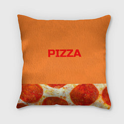 Подушка квадратная Pizza, цвет: 3D-принт