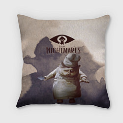 Подушка квадратная Little, цвет: 3D-принт