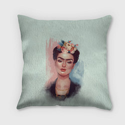 Подушка квадратная Frida, цвет: 3D-принт