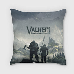 Подушка квадратная Valheim Валхейм, цвет: 3D-принт