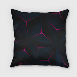 Подушка квадратная Абстракция Узор, цвет: 3D-принт