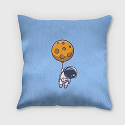 Подушка квадратная Космонавт с шариком