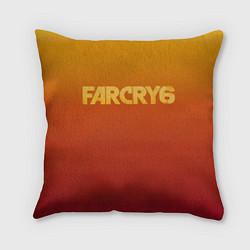 Подушка квадратная FarCry6, цвет: 3D-принт