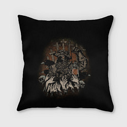Подушка квадратная Doctor Plague Black Death