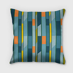 Подушка квадратная Абстракция в стиле модерн, цвет: 3D-принт