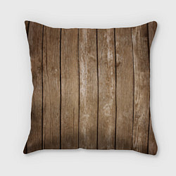 Подушка квадратная Texture Wood, цвет: 3D-принт