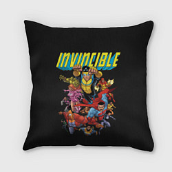 Подушка квадратная Неуязвимый Invincible