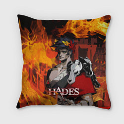 Подушка квадратная Hades, цвет: 3D-принт