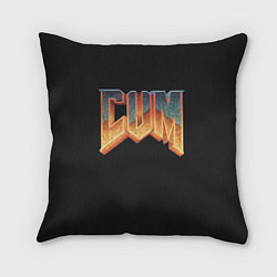 Подушка квадратная Doom Gachi Remix, цвет: 3D-принт