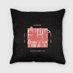 Подушка квадратная Pink blank, цвет: 3D-принт